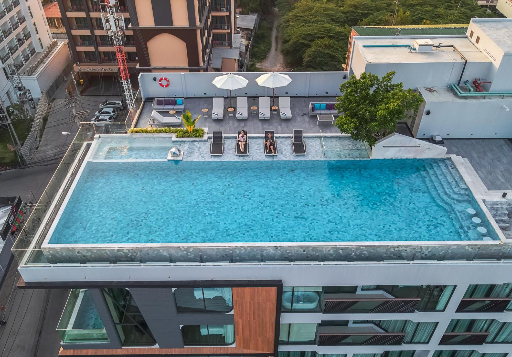 Amethyst Hotel Pattaja Kültér fotó